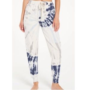 Z.Supply Blue Tie Dye Joggers